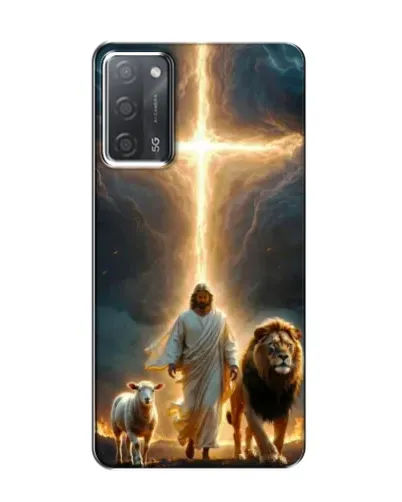 Чохол для OPPO A55 з картинкою «Лев Юди та Світло» Чохол для OPPO A55 з картинкою «Лев Юди та Світло»