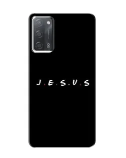 Чохол для OPPO A55 з картинкою «Крапки віри J.E.S.U.S.»