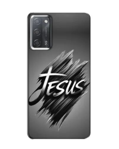 Чохол для OPPO A55 з картинкою «Напис Jesus Graffiti» Чохол для OPPO A55 з картинкою «Напис Jesus Graffiti»