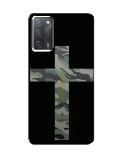 Чохол для OPPO A55 з картинкою «Мілітарі Хрест» Чохол для OPPO A55 з картинкою «Мілітарі Хрест»
