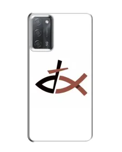 Чохол для OPPO A55 з картинкою «Риба та хрест»