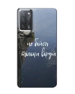 Чехол для OPPO A55 с картинкой «Вера над пропастью»