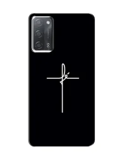 Чехол для OPPO A55 с картинкой «Тонкий крест»