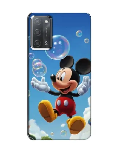 Чехол для OPPO A55 с картинкой «Mickey и мыльные пузыри» Чехол для OPPO A55 с картинкой «Mickey и мыльные пузыри»