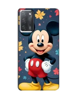 Чехол для OPPO A55 с картинкой «Осенний Mickey Mouse»