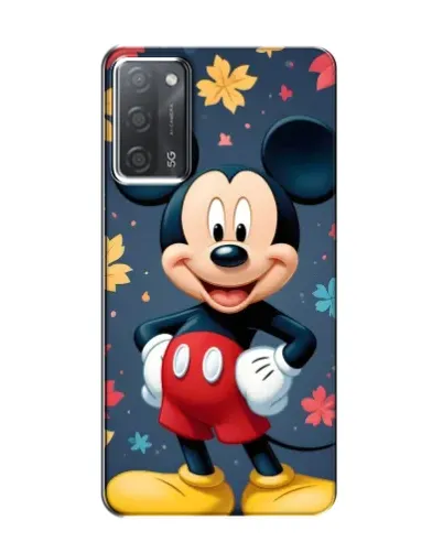 Чехол для OPPO A55 с картинкой «Осенний Mickey Mouse» Чехол для OPPO A55 с картинкой «Осенний Mickey Mouse»
