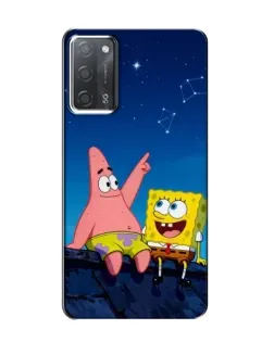 Чохол для OPPO A55 з картинкою «Губка Боб та Патрік вночі» Чохол для OPPO A55 з картинкою «Губка Боб та Патрік вночі»