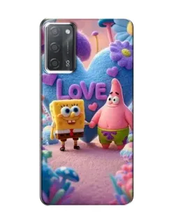 Чохол для OPPO A55 з картинкою «Губка Боб Патрік» Чохол для OPPO A55 з картинкою «Губка Боб Патрік»