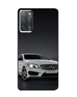 Чохол для OPPO A55 з картинкою «Mercedes AMG GT Silver»