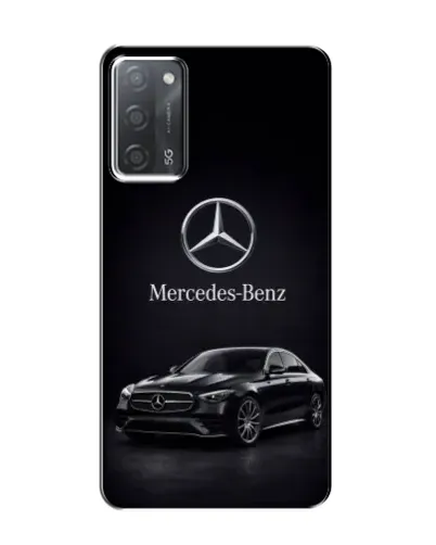 Чехол для OPPO A55 с картинкой «Mercedes — решетка радиатора»