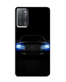 Чохол для OPPO A55 з картинкою «Audi в неоні»