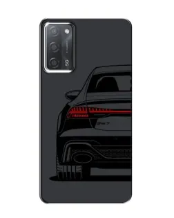 Чохол для OPPO A55 з картинкою «Задня частина Audi — арт»