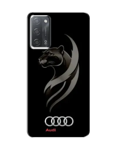 Чохол для OPPO A55 з картинкою «Графіка — пантера та Audi» Чохол для OPPO A55 з картинкою «Графіка — пантера та Audi»