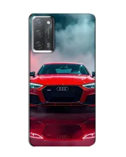 Чохол для OPPO A55 з картинкою «Audi RS — червоний стиль»
