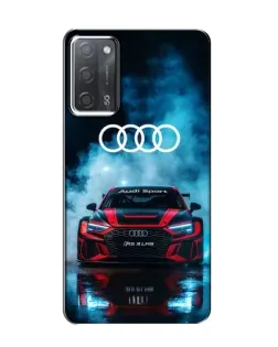 Чохол для OPPO A55 з картинкою «Audi Sport — неон»