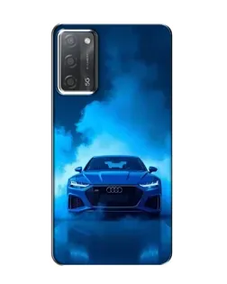 Чохол для OPPO A55 з картинкою «Audi — блакитна енергія»