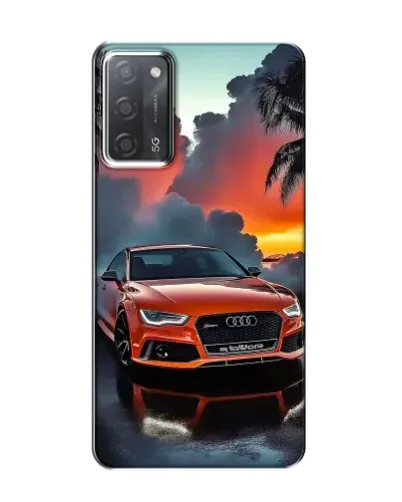 Чохол для OPPO A55 з картинкою «Audi — захід сонця» Чохол для OPPO A55 з картинкою «Audi — захід сонця»