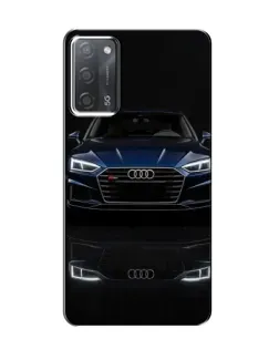 Чохол для OPPO A55 з картинкою «Audi — нічне відображення»