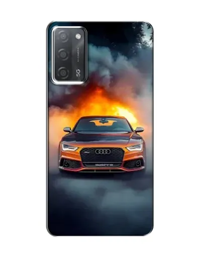 Чохол для OPPO A55 з картинкою «Audi у вогняному диму» Чохол для OPPO A55 з картинкою «Audi у вогняному диму»