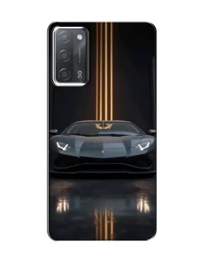 Чохол для OPPO A55 з картинкою «Lamborghini золоті лінії» Чохол для OPPO A55 з картинкою «Lamborghini золоті лінії»
