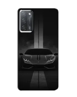Чохол для OPPO A55 з картинкою «Lamborghini симетрія доріг»