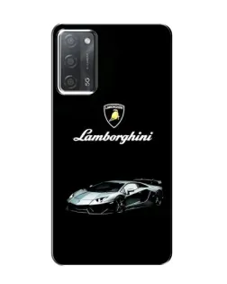 Чохол для OPPO A55 з картинкою «Логотип Lamborghini класика»
