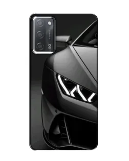 Чохол для OPPO A55 з картинкою «Lamborghini фари деталізація»