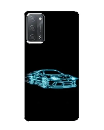Чохол для OPPO A55 з картинкою «Неоновий контур Lamborghini» Чохол для OPPO A55 з картинкою «Неоновий контур Lamborghini»