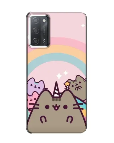 Чехол для OPPO A55 с картинкой «Единорог Pusheen» Чехол для OPPO A55 с картинкой «Единорог Pusheen»
