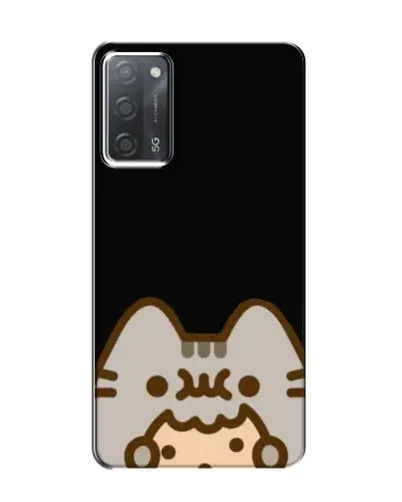Чехол для OPPO A55 с картинкой «Пушин на черном» Чехол для OPPO A55 с картинкой «Пушин на черном»