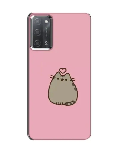 Чехол для OPPO A55 с картинкой «Pusheen сердце» Чехол для OPPO A55 с картинкой «Pusheen сердце»