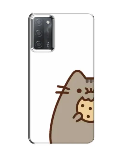 Чехол для OPPO A55 с картинкой «Пушин с печеньем» Чехол для OPPO A55 с картинкой «Пушин с печеньем»