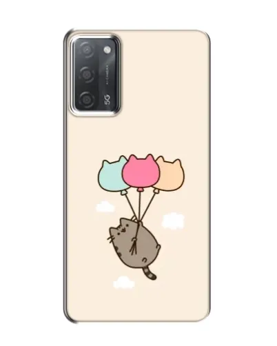 Чехол для OPPO A55 с картинкой «Пушин на шариках» Чехол для OPPO A55 с картинкой «Пушин на шариках»