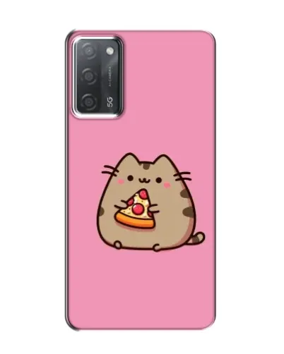 Чехол для OPPO A55 с картинкой «Пушин с пиццей» Чехол для OPPO A55 с картинкой «Пушин с пиццей»