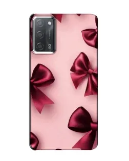 Чохол для OPPO A55 з картинкою «Бордовий атлас»