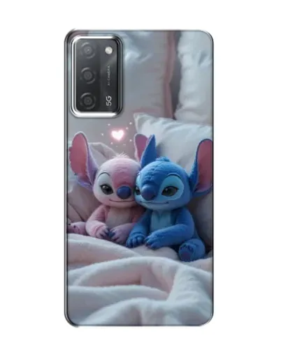 Чохол для OPPO A55 з картинкою «Плюшеві Стіч Ангел» Чохол для OPPO A55 з картинкою «Плюшеві Стіч Ангел»