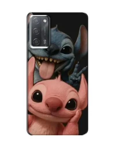 Чохол для OPPO A55 з картинкою «Стіч та Ангел» Чохол для OPPO A55 з картинкою «Стіч та Ангел»