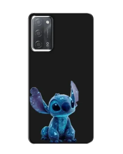 Чохол для OPPO A55 з картинкою «Стіч на чорному» Чохол для OPPO A55 з картинкою «Стіч на чорному»
