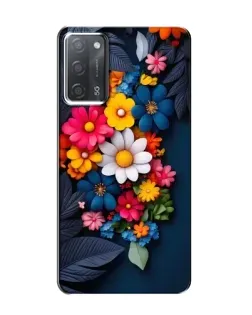Чохол для OPPO A55 з картинкою «Квіткова феєрія» Чохол для OPPO A55 з картинкою «Квіткова феєрія»