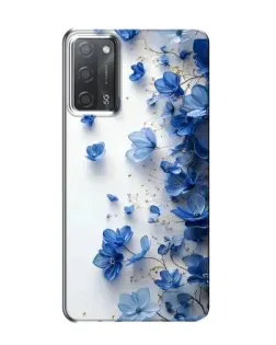 Чохол для OPPO A55 з картинкою «Блакитний квітковий каскад» Чохол для OPPO A55 з картинкою «Блакитний квітковий каскад»