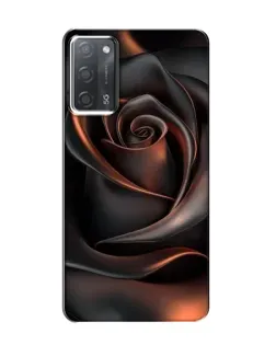 Чохол для OPPO A55 з картинкою «Шовкова чорна троянда» Чохол для OPPO A55 з картинкою «Шовкова чорна троянда»