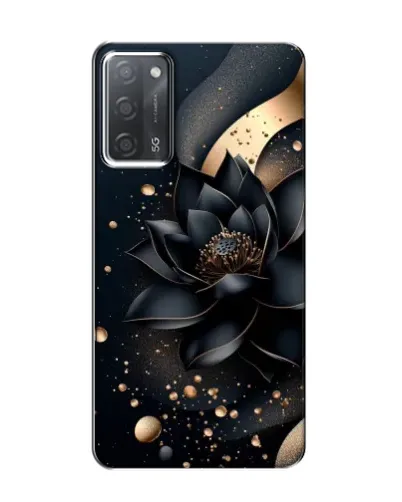 Чохол для OPPO A55 з картинкою «Чорний лотос»