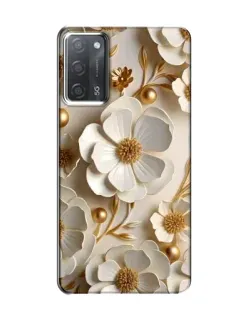 Чохол для OPPO A55 з картинкою «Білі паперові квіти» Чохол для OPPO A55 з картинкою «Білі паперові квіти»