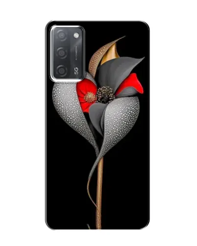 Чохол для OPPO A55 з картинкою «Срібна фантазійна квітка» Чохол для OPPO A55 з картинкою «Срібна фантазійна квітка»