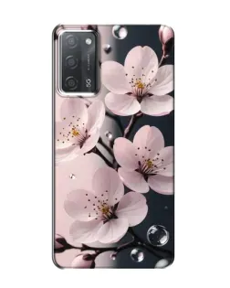 Чохол для OPPO A55 з картинкою «Ніжня сакура та краплі» Чохол для OPPO A55 з картинкою «Ніжня сакура та краплі»