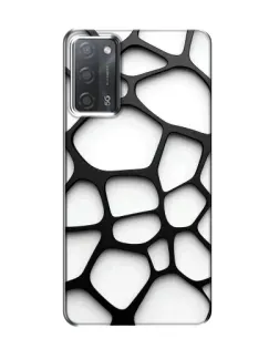 Чохол для OPPO A55 з картинкою «Біла об'ємна сітка» Чохол для OPPO A55 з картинкою «Біла об'ємна сітка»