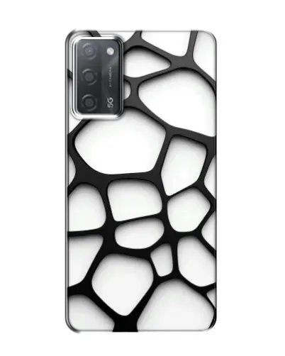 Чохол для OPPO A55 з картинкою «Біла об'ємна сітка» Чохол для OPPO A55 з картинкою «Біла об'ємна сітка»
