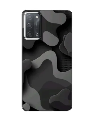 Чохол для OPPO A55 з картинкою «Темний абстрактний камуфляж» Чохол для OPPO A55 з картинкою «Темний абстрактний камуфляж»