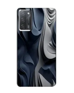 Чохол для OPPO A55 з картинкою «Об'ємні сині складки» Чохол для OPPO A55 з картинкою «Об'ємні сині складки»