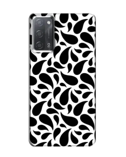 Чохол для OPPO A55 з картинкою «Контрастні чорні краплі» Чохол для OPPO A55 з картинкою «Контрастні чорні краплі»
